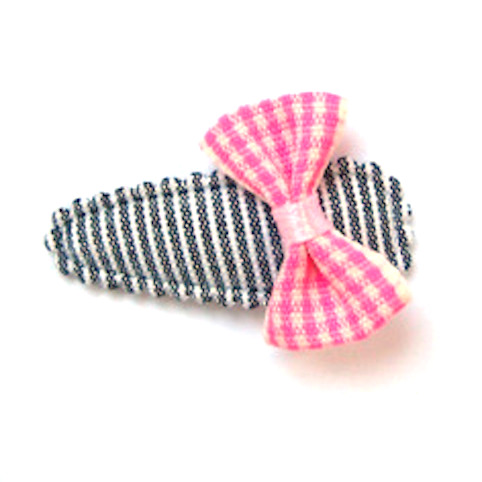 barrette noeud-papillon anti-glisse