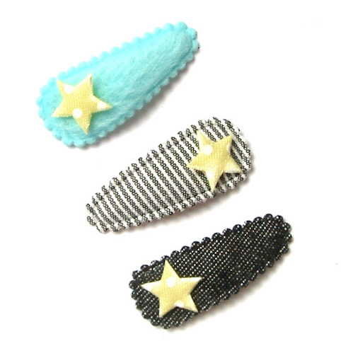 Barrette pour bébé à petite étoile