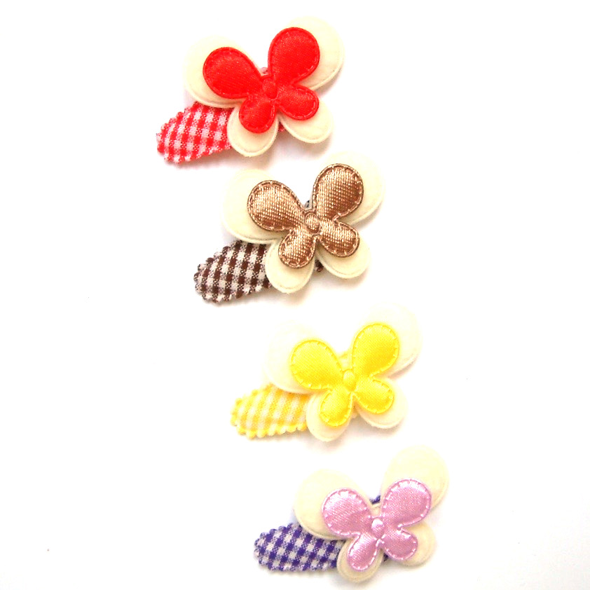 barrette pour fille bébé à papillon