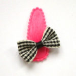 barrette noeud papillon pour bébé